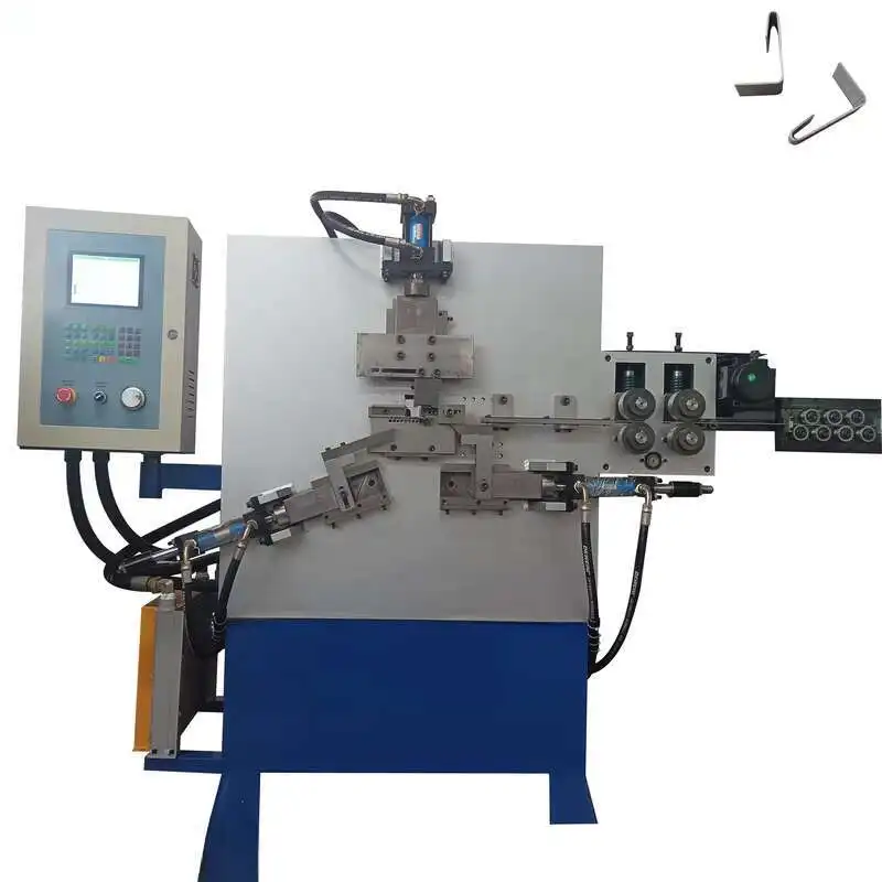 

Flat Material And Punching Integrated CNC Hydraulic Bending Special Machine Bending Machine, Flat Hanger, Hook Machine