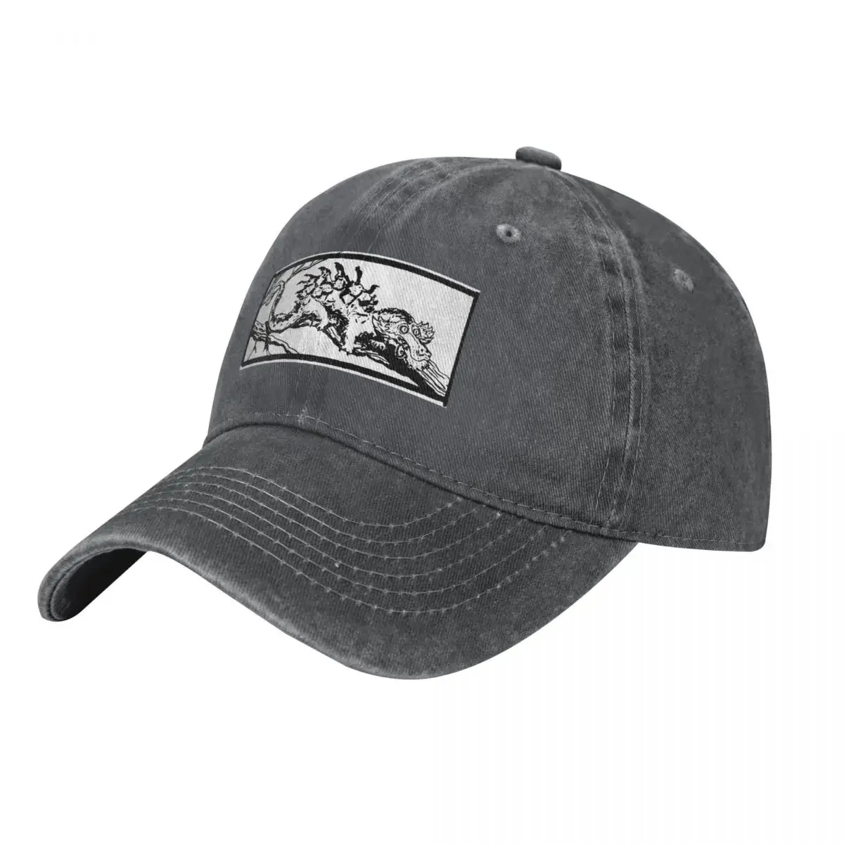 Inktober dzień 30 – Czapka z daszkiem Slither, czapka typu trucker, czapka snapback, ochrona UV, czapka przeciwsłoneczna, odzież golfowa damska i męska