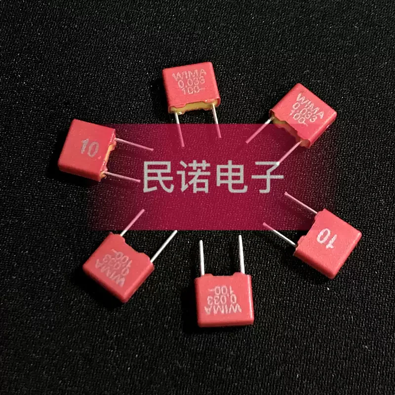 10-100pcs brand new WIMA MKS2 100V 0.033UF 100V 333 33NF pin spacing 5mm WM capacitor