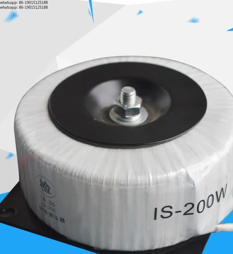 Direct Selling Isolation Transformer 220V To 220V, 220V To 220V, 1:1 Low-frequency Single-phase Safety Toroidal Transformer 100W