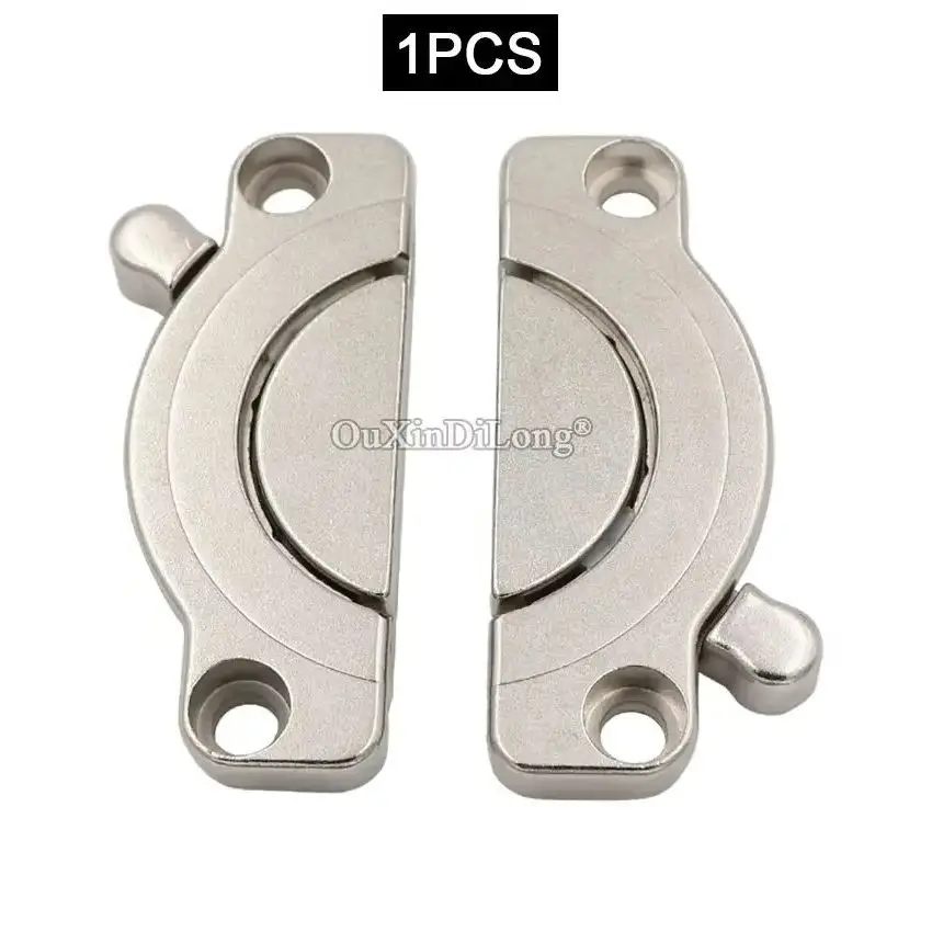 HOT 2PCS Zinc Alloy Thicken Dining Table Desk Top Latch Hinge Bench Panel Combination Splice Connectors Furniture Fittings