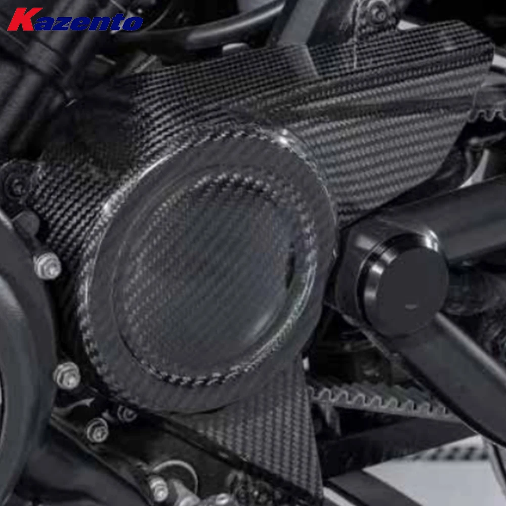 For Harley Davidson Sportster S 21-26 OE Style Dry Carbon Engine Sprocket Cover