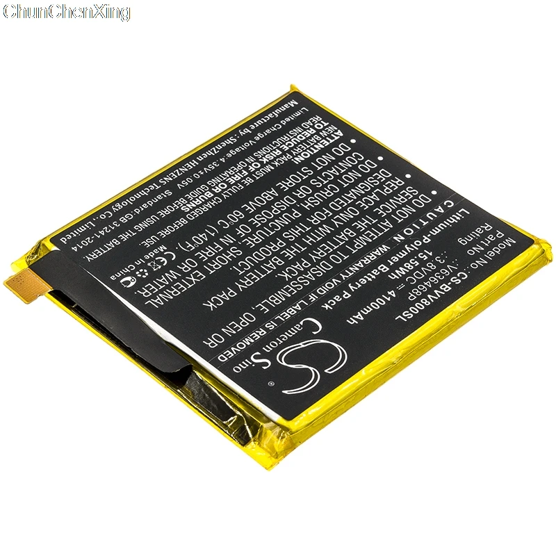 Cameron Sino 4100mAh Battery V636468P for Blackview BV8000