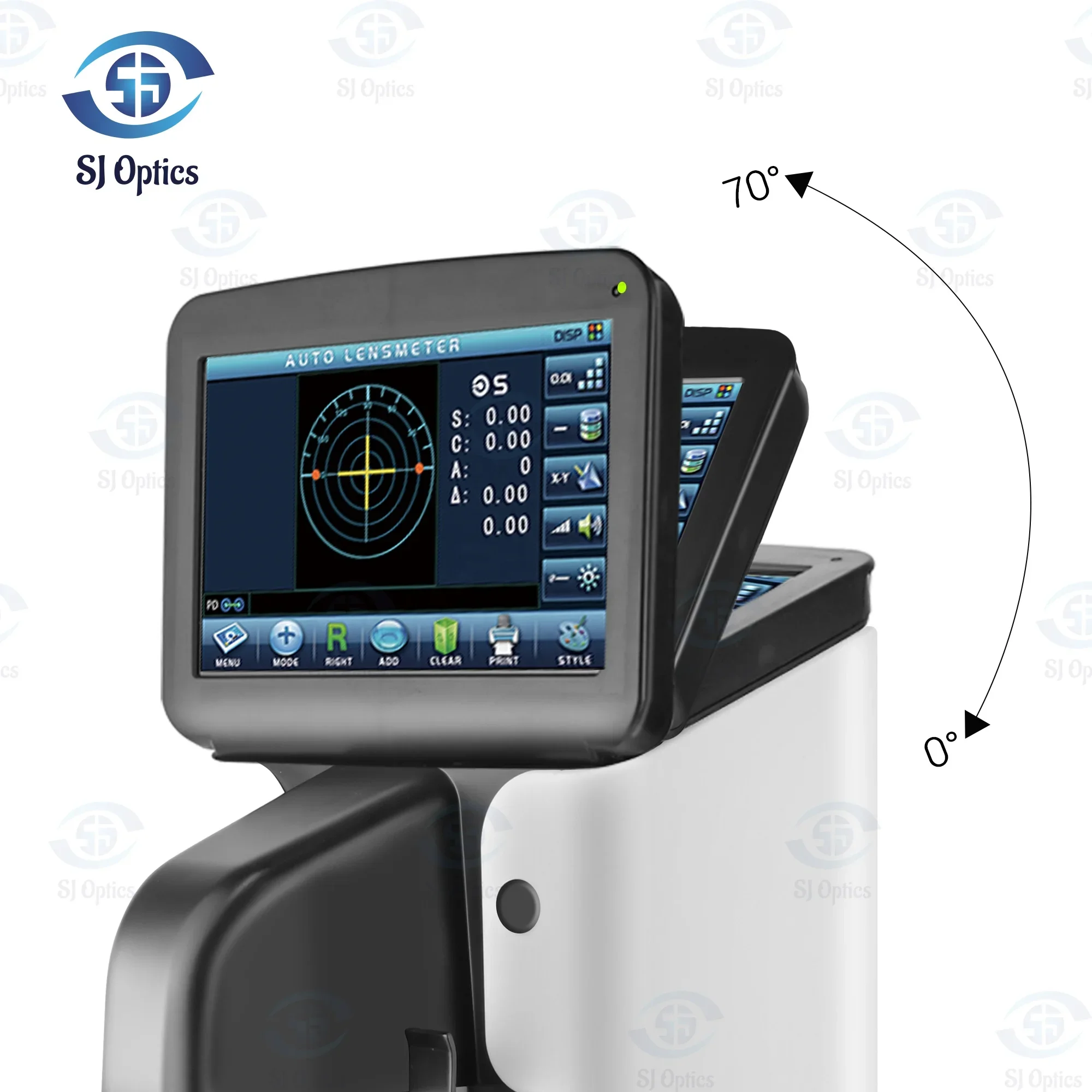 Sj Optics China Smart Lensometro JD-2600A Auto Lensometer Digital Focimeter Opththalmic Optometry Lens Meter Optical Equipment