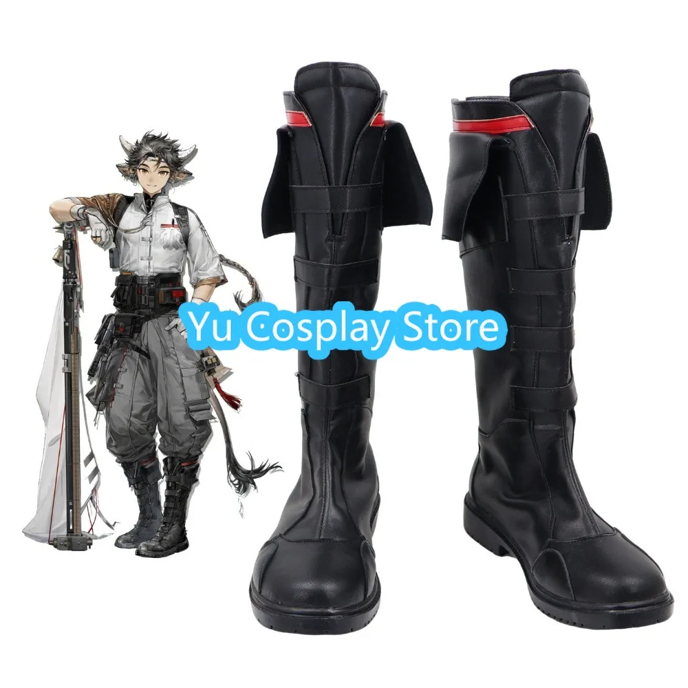 bottes-de-cosplay-personnalisees-arknights-wanqing-chaussures-d'operateur-de-l'ile-de-rhodes
