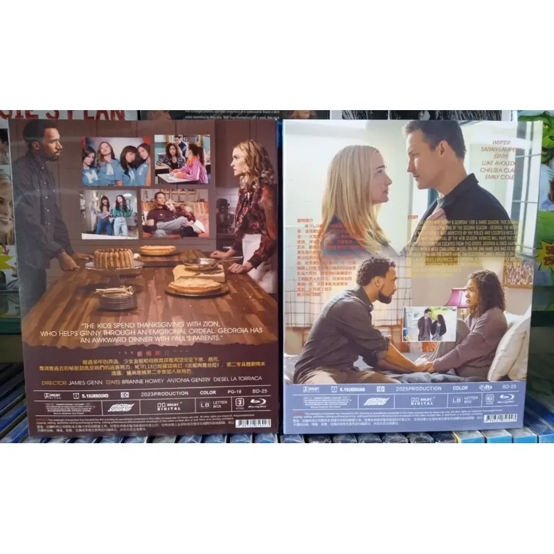 Ginny and Georgia Season 1 to 3 Blu ray Brand New Unopened 1080P High Definition Image Quality