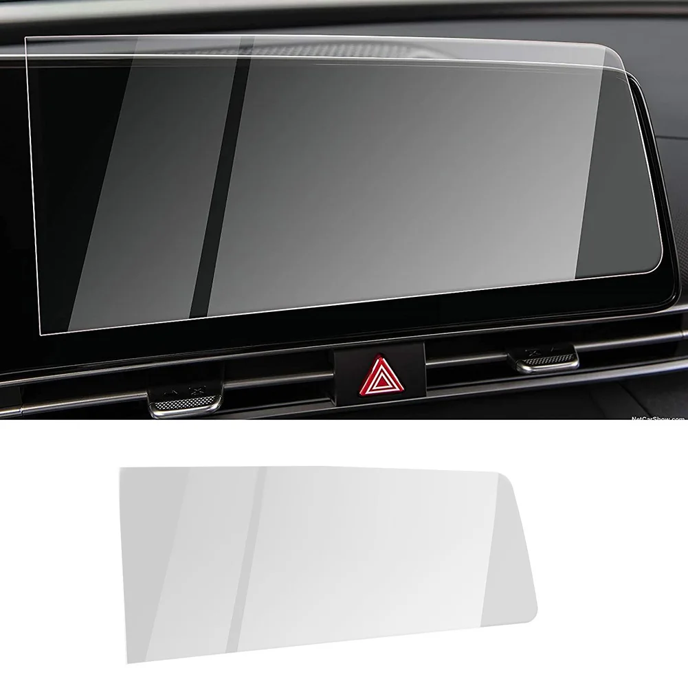 For Hyundai Elantra 2021 10.25-Inch Central GPS Navigation Touchscreen Protective Foils Display Tempered Glass Film