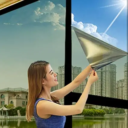 

Energy saving building deco paper, PET window solar tinting film 1.52 x 30m