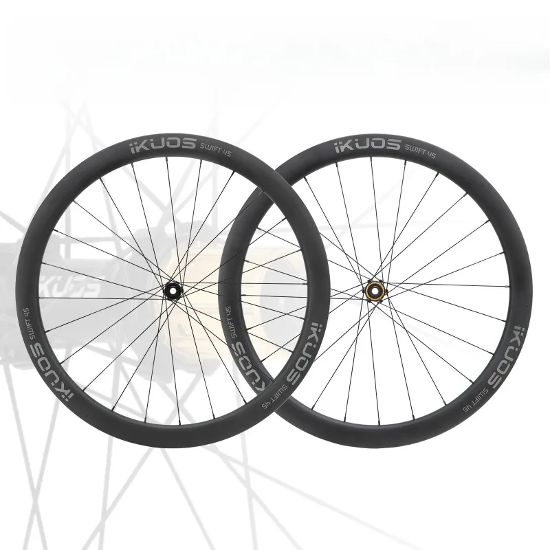 عجلة دراجة الطريق من ألياف الكربون 36T سقاطة خفيفة الوزن ومتينة بفوهة هواء فرنسية عالية القوة أجزاء دراجة عجلة الدراجة
