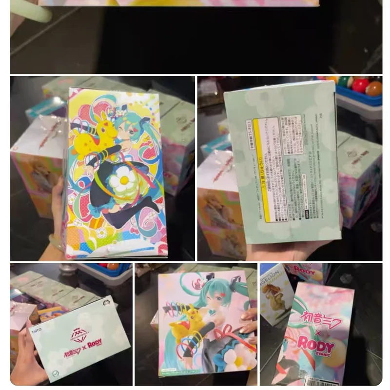 ホットオリジナルタイトーアーティスト傑作アンプ初音ミク-39-メモリロディ-pvc-アクションフィギュアモデル人形おもちゃ収集フェスティバルギフト