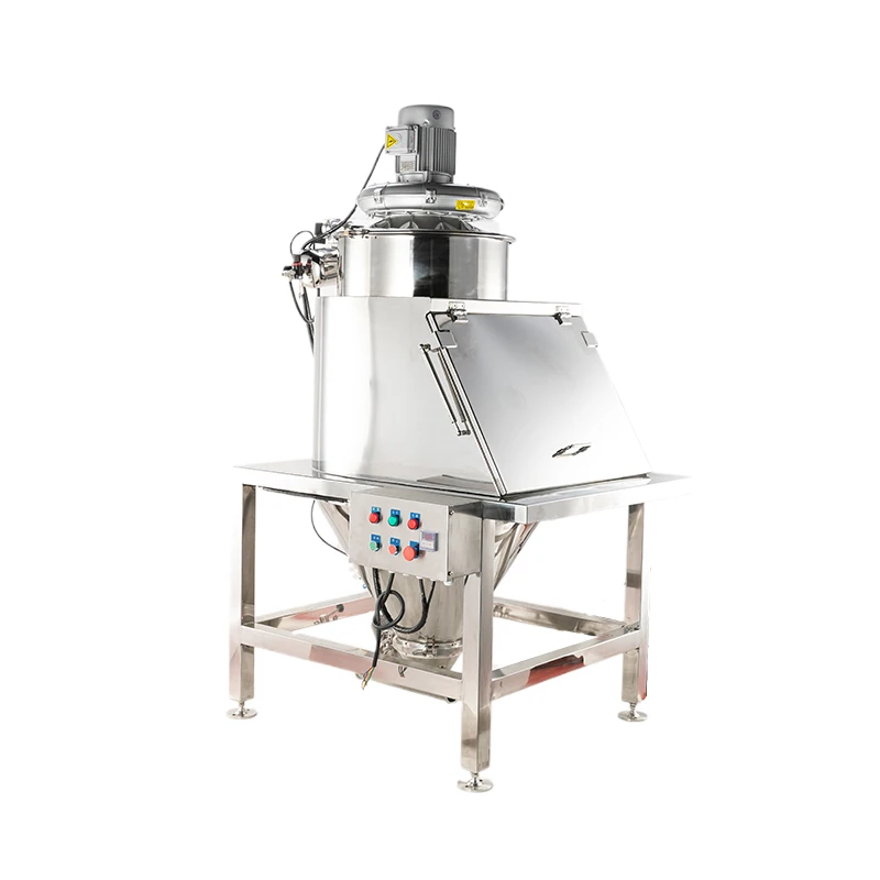 Manual Bulk Material Feeding Station for Powder Dump Station with Feeding And Screening Function