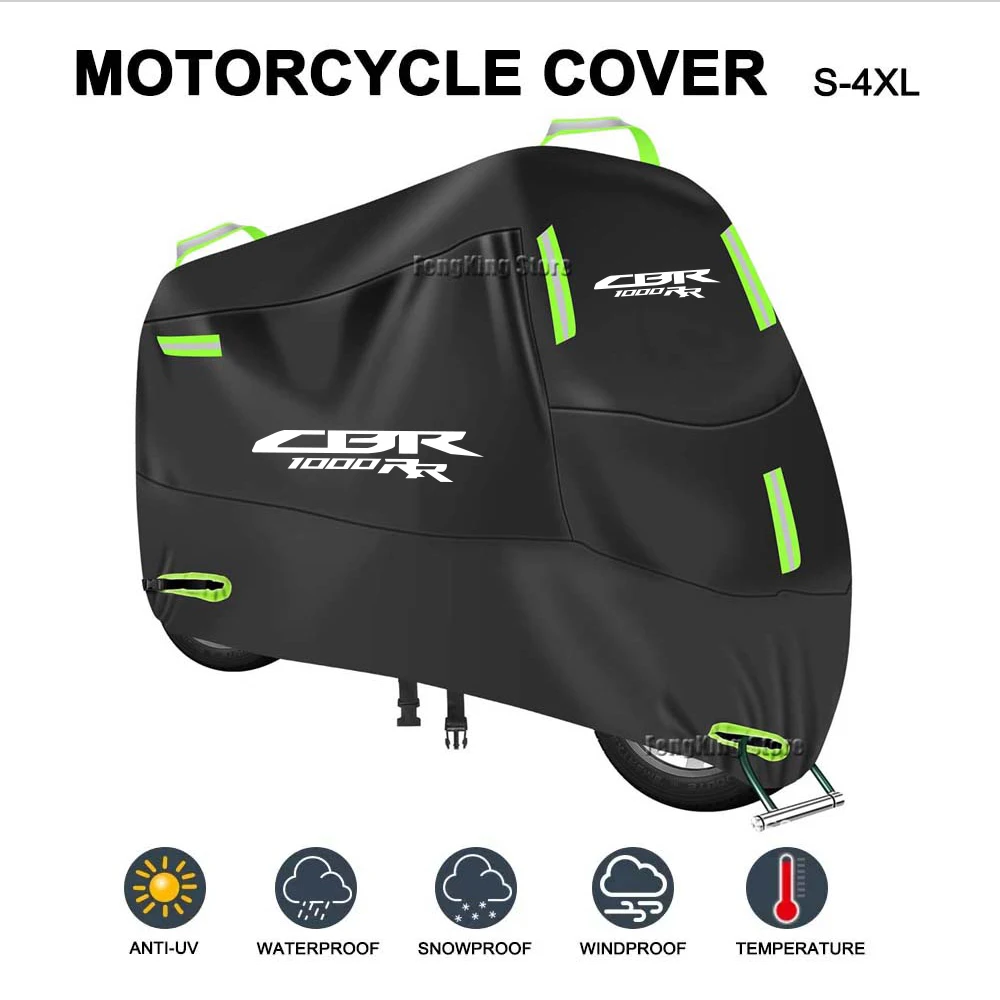 For Honda CBR 1000RR CBR1000RR CBR  Motorcycle Cover UV Protective Dustproof Snowproof Outdoors Rain Motorcycle Waterproof Cover