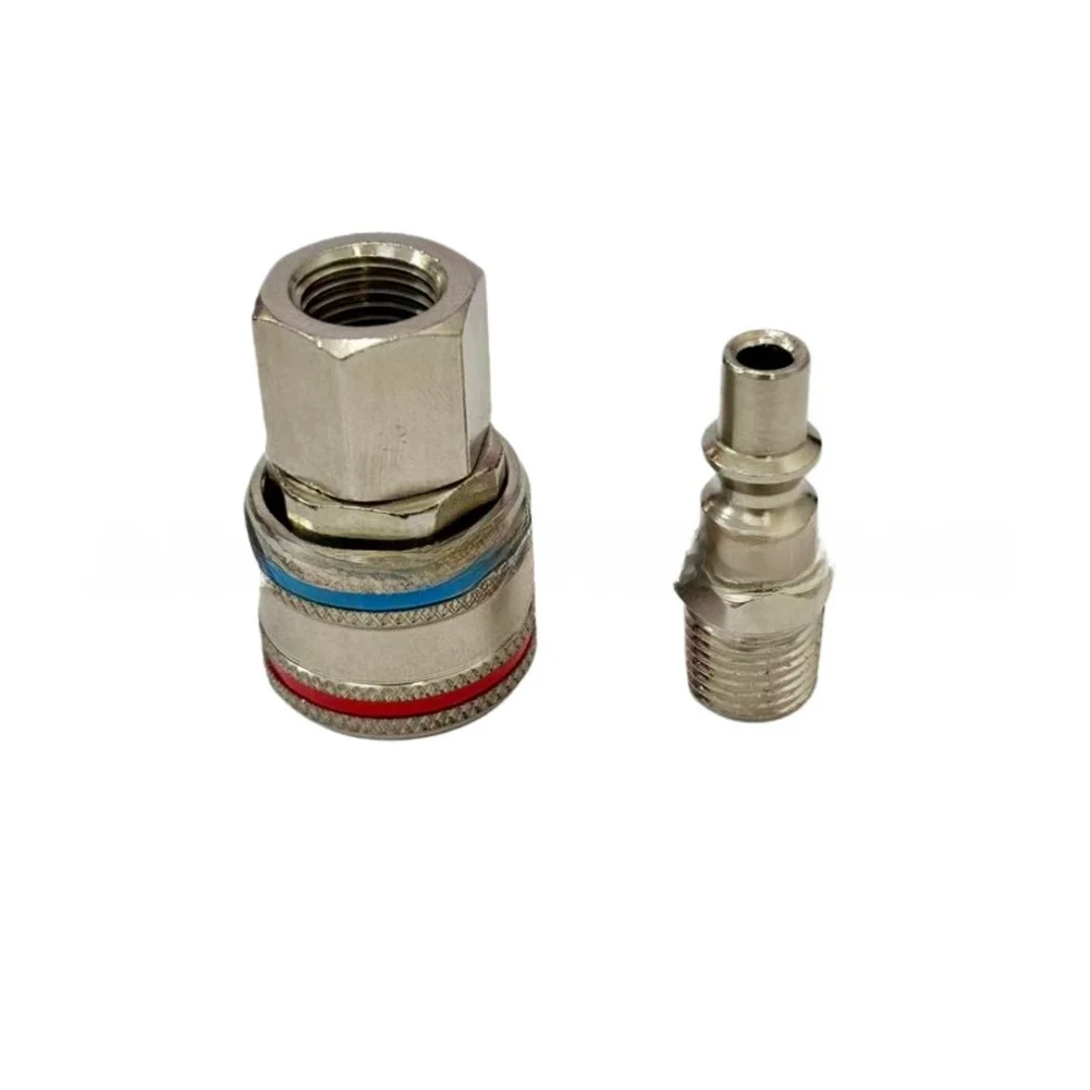 موصل سريع هوائي مقرنة سريعة 1/4NPT أنثى الموضوع ضاغط الهواء خرطوم تركيب سريع لموصل الأنابيب AIr #5