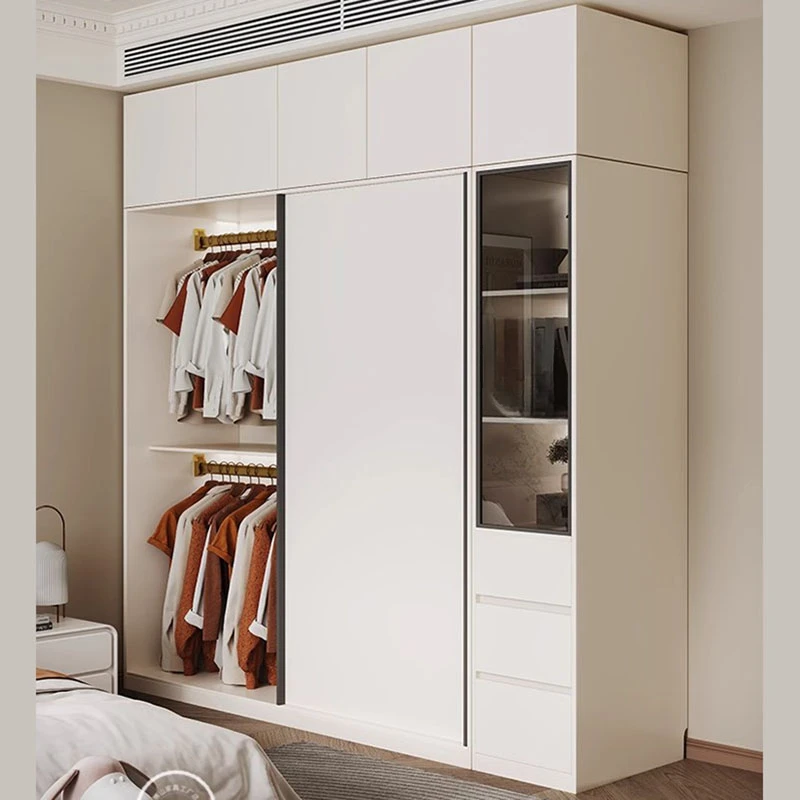 

Storage Cabinet Wardrobe Children Clothes Girls Wooden Closet Systems Wardrobe Sliding Doors Quarda Roupas Home Furniture