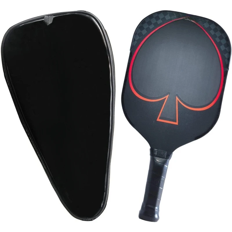 Black Ace Pro - Pickleball Paddle with Toray 700 Carbon Fiber Face - Comfort Pro Grip - USAPA Approved