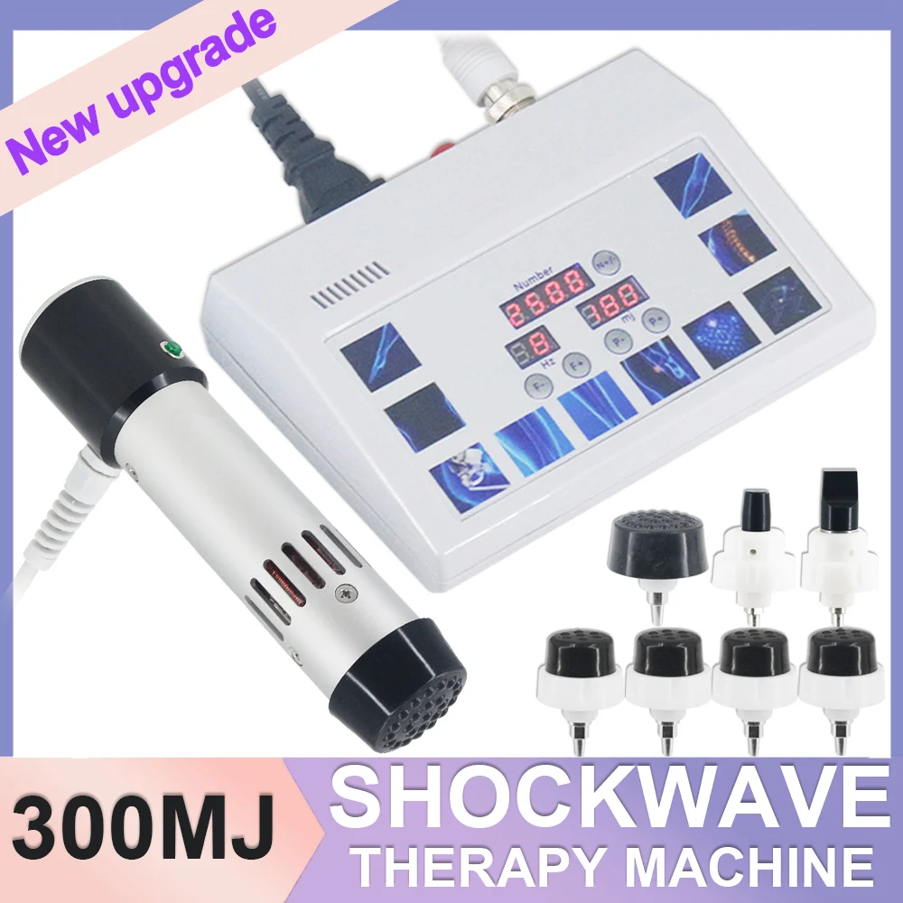 

300MJ Shockwave Therapy Machine For Lower Back And knee Pain Relief Body Muscle Relaxation Home Use Shock Wave Device