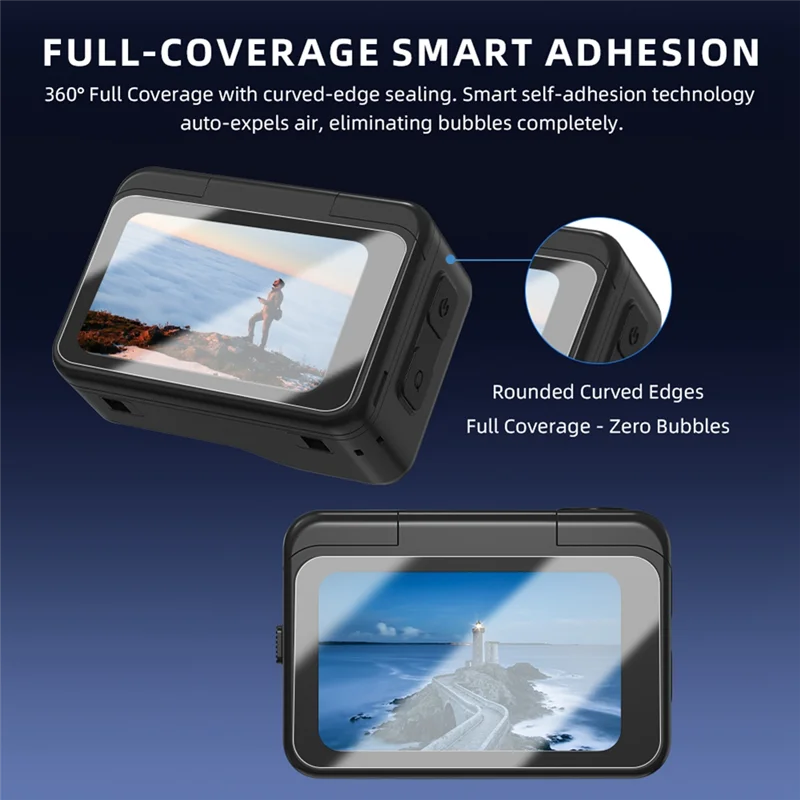 A003 Camera Lens Screen Protector For Insta 360 Go Ultra Tempered Glass Screen Protection Film Action Camera Accessories
