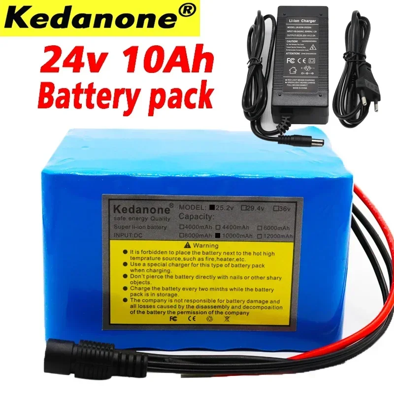 

24v battery pack 10Ah 6S5P 18650 li-ion batterij 25.2v 10000mAh elektrische fiets bromfiets batterie 24v bateria 24v litio 18650