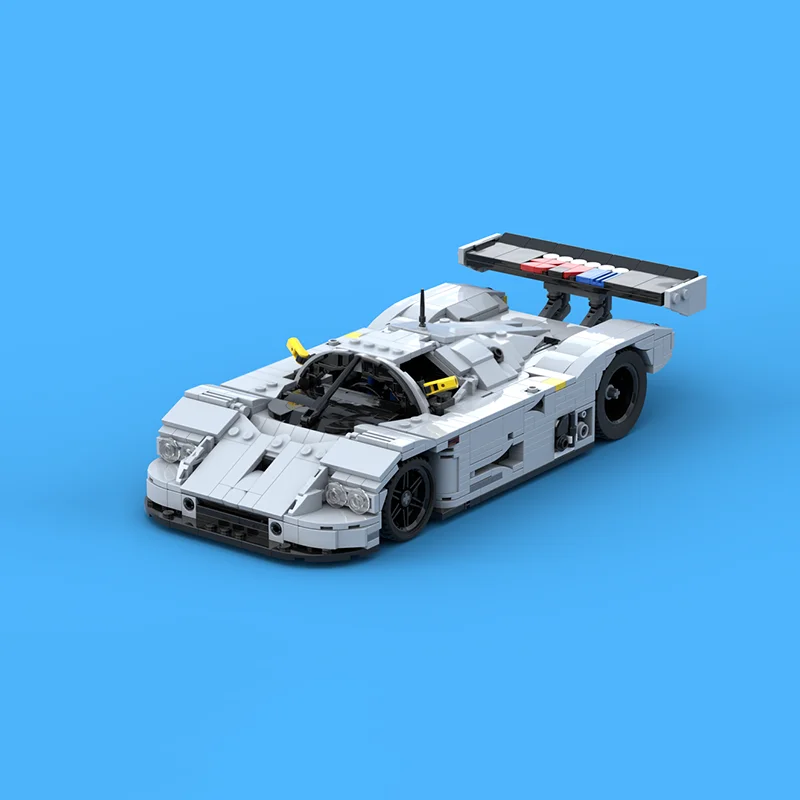 スポーツカーモデル Moc ビルディングブロック モジュラー C9 チャンピオンスピードカーモデル テクノロジーブロック クリスマス DIY おもちゃ 組み立てギフト