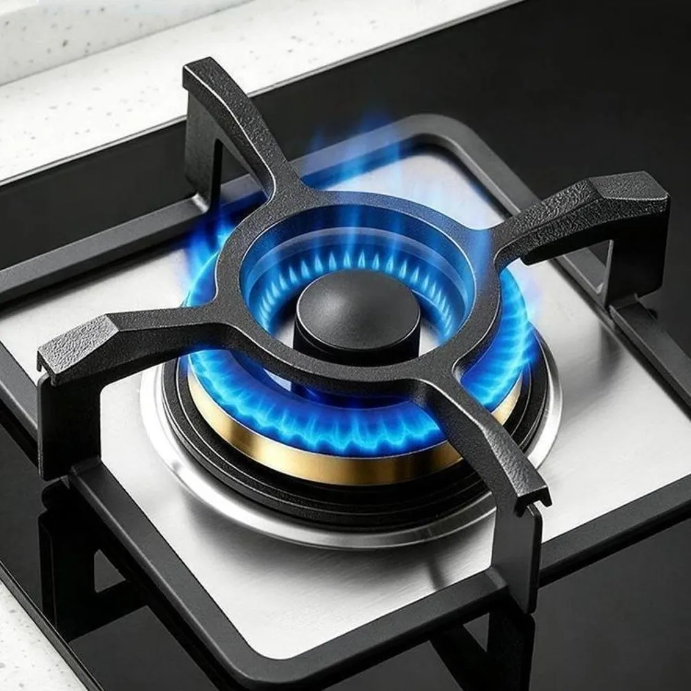 Universal Gas Stove Wok Support Ring Cast Iron Anti-skid Burner Range Reducer Anticorrosive 4 Claws Milk Pot Holder