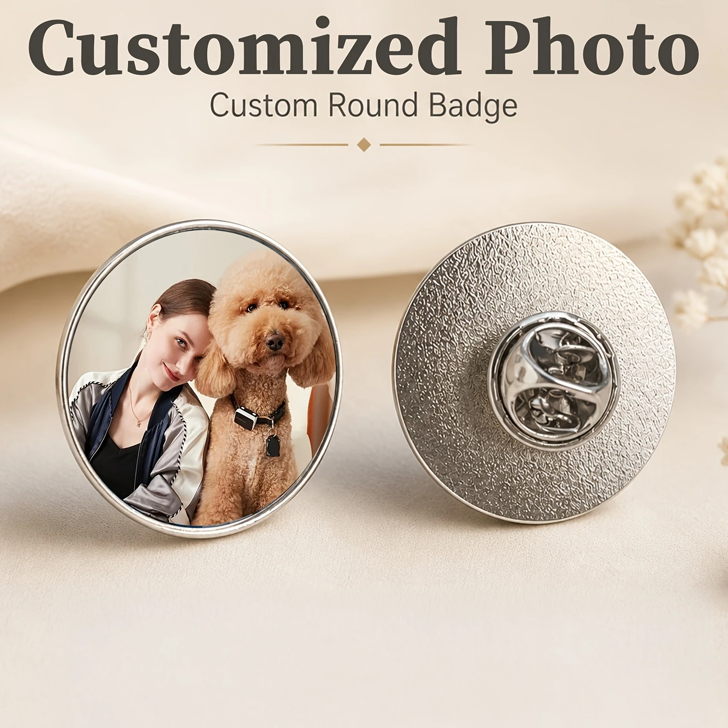 Customized Pin Brooches Support Personalization, Delicate Jewelry Pin Accessories for Wedding Events, Parties and Daily Matching