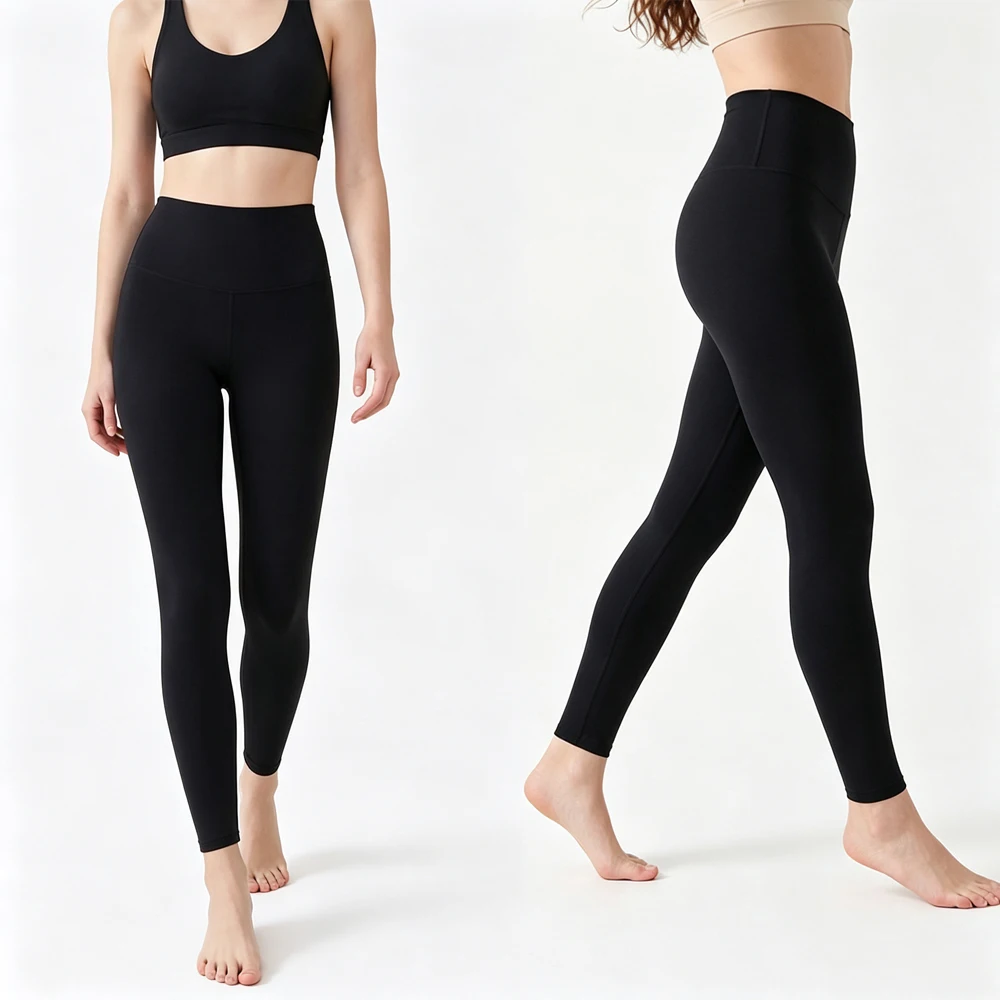 2026 Women's Fashion Autumn and Winter New Cashmere Modal Blended Fleece Comfortable High Waisted Slim Fit Warm Pants