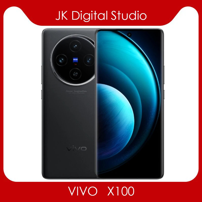 هاتف محمول جديد VIVO X100 5G مقاس 6.78 بوصة AMOLED MTK الأبعاد 9300 50 ميجابكسل كاميرا 4880 مللي أمبير في الساعة 120 وات شحن فائق أندرويد 14 NFC OTA