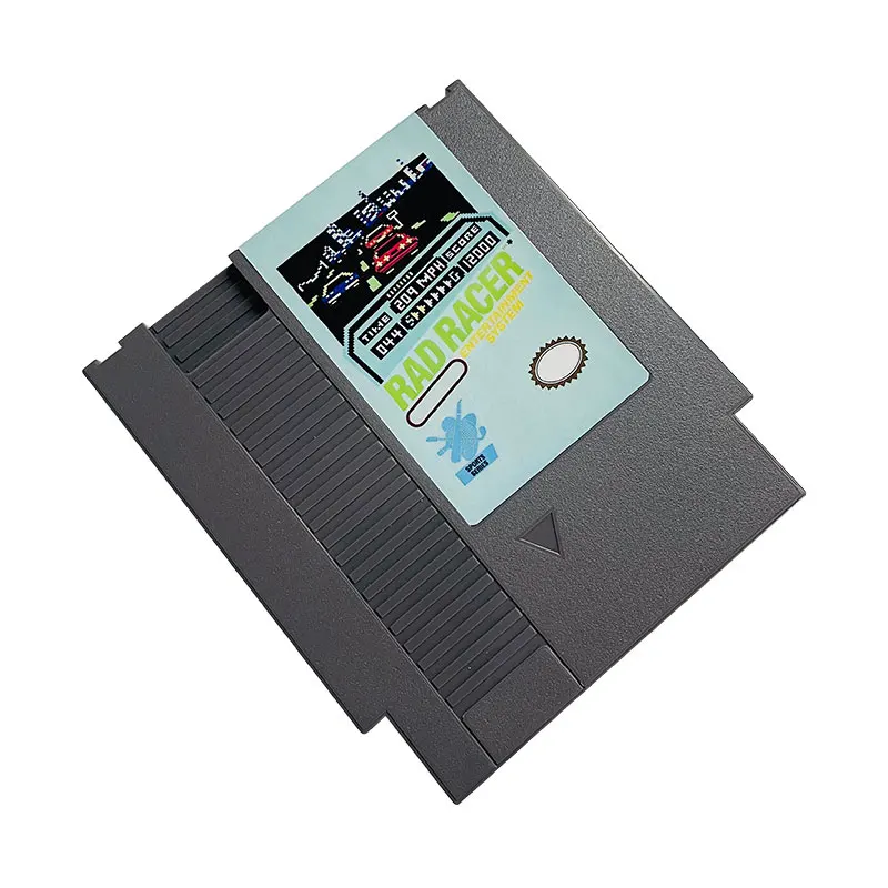 Classic Game Rad Racer For NES Super Games Multi Cart 72 Pins 8 Bit Game Cartridge,for NES Retro Game Console