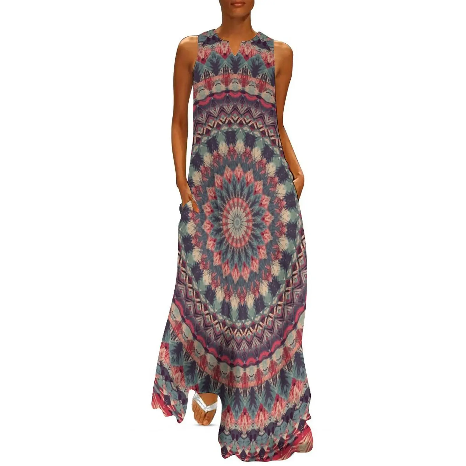 

Mandala 126 Long Dress Woman clothes women party dresses dress women summer Dress