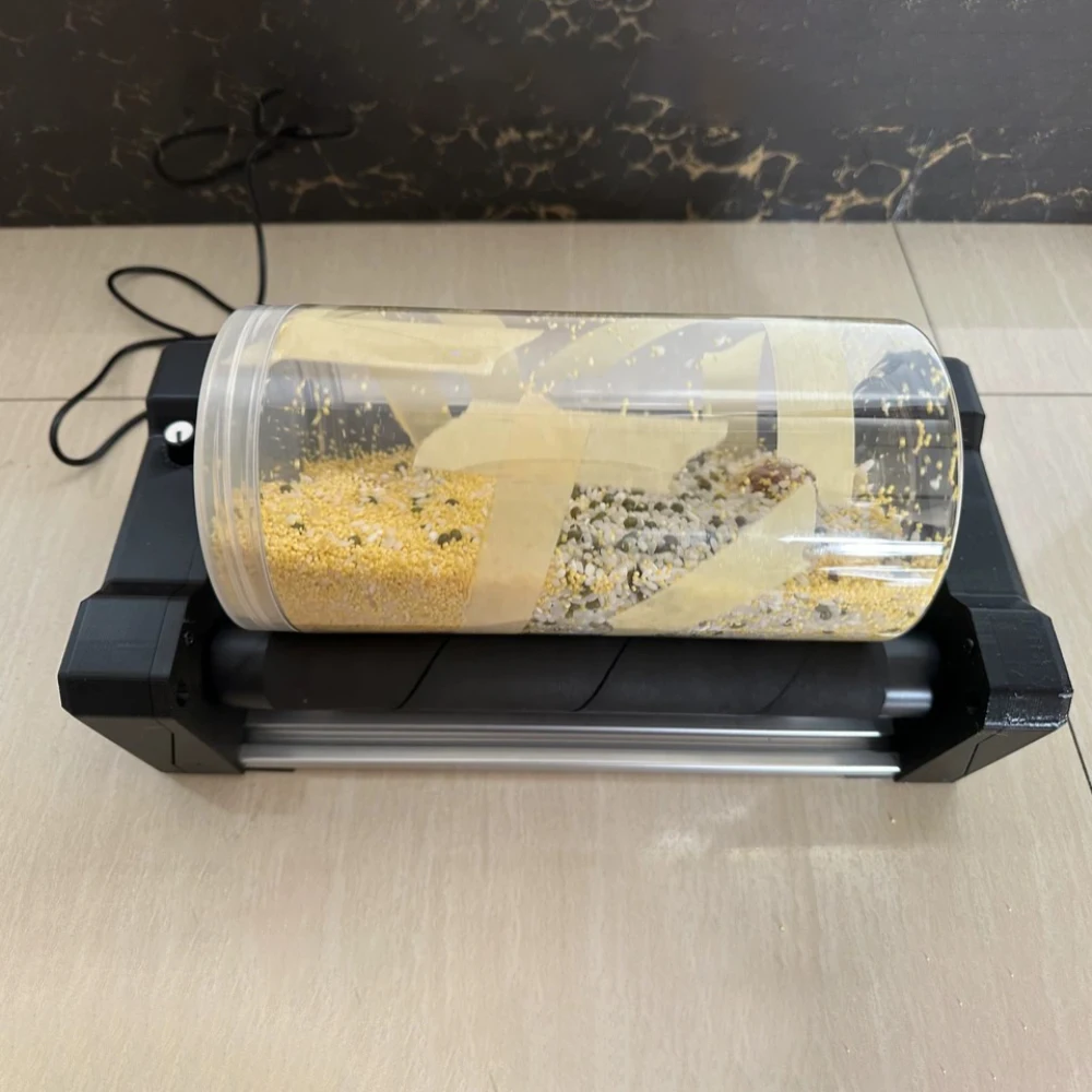 Multifunctional Electric Tumbler Polisher – 1.5L Capacity, Adjustable Speed 0-540 RPM, for Beads & Small Parts