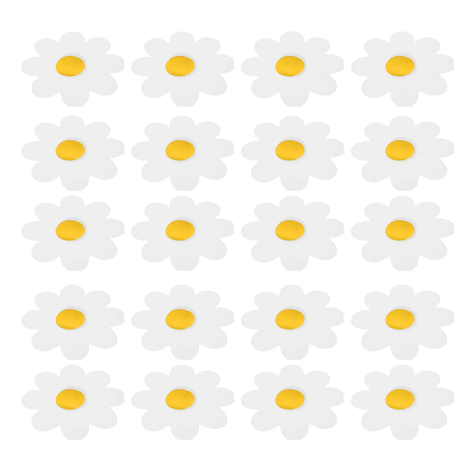 مناديل ديزي المزخرفة 40 ورقة من مستلزمات حفلات الزهور لأعياد الميلاد وأعياد الميلاد وحفلات الزفاف وأدوات المائدة والحديقة الاحتفالية