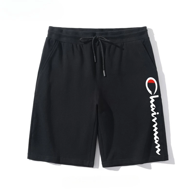 Personalized Trendy Sports Shorts, Loose and Comfortable Five Point Style Summer Casual Men's Shorts, Fashionable Brand Printed