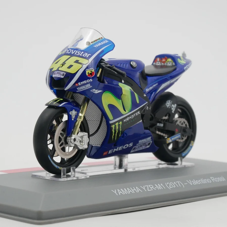 

IXO масштаб 1:18 литая модель мотоцикла GP 2017 YAMAHA YZR-M1 Valentino Rossi мотоциклетные игрушки модели автомобилей классические сувенирные подарки для взрослых