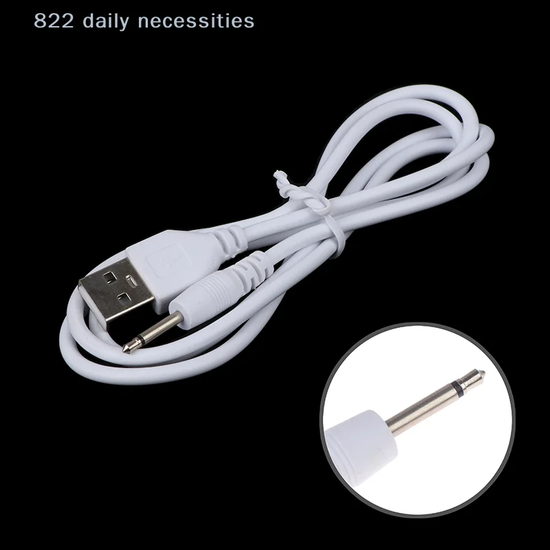 USB DC 2.5 Vibrator Charger Cable Cord for Rechargeable Adult Toys Vibrators Massagers Accessories Universal USB Power Supply