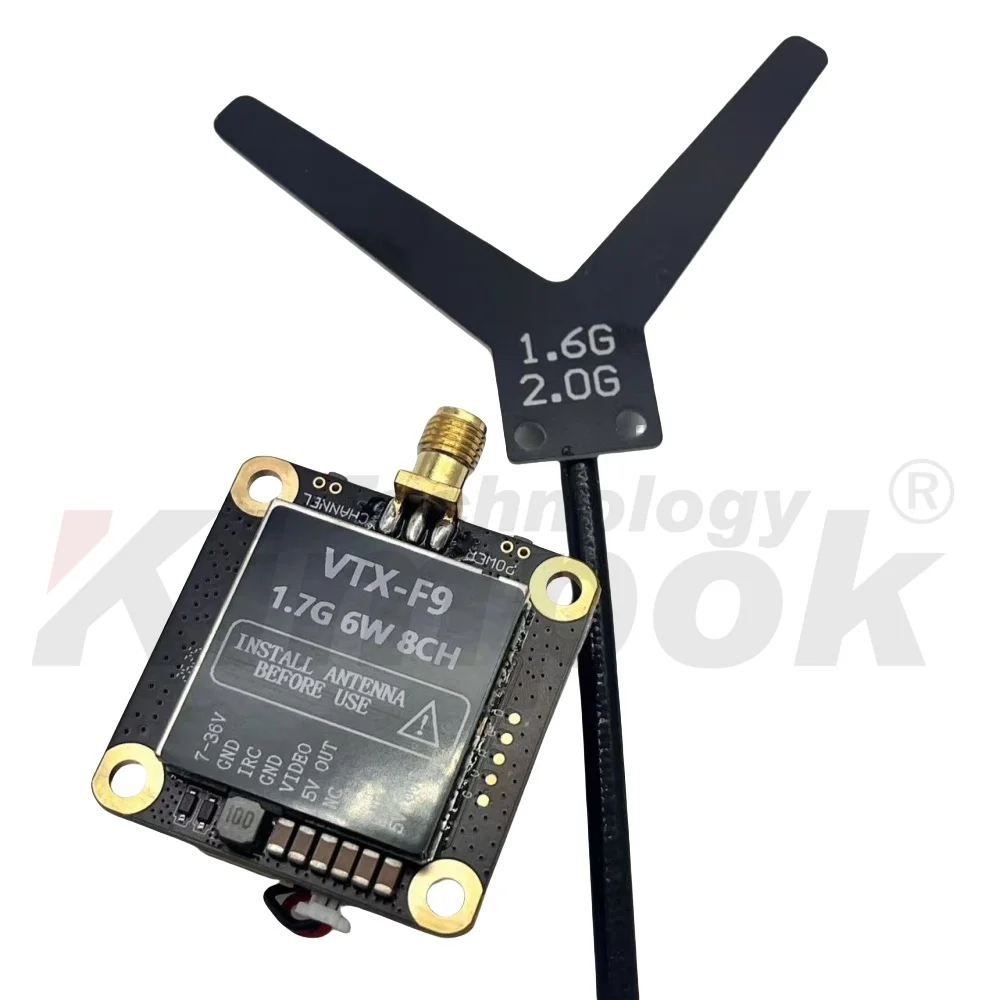 

Fpv Image Transmission 1.7g 6W Drone Video Transmitter 1.7Ghz Analog Vtx Long-Distance Drone Parts