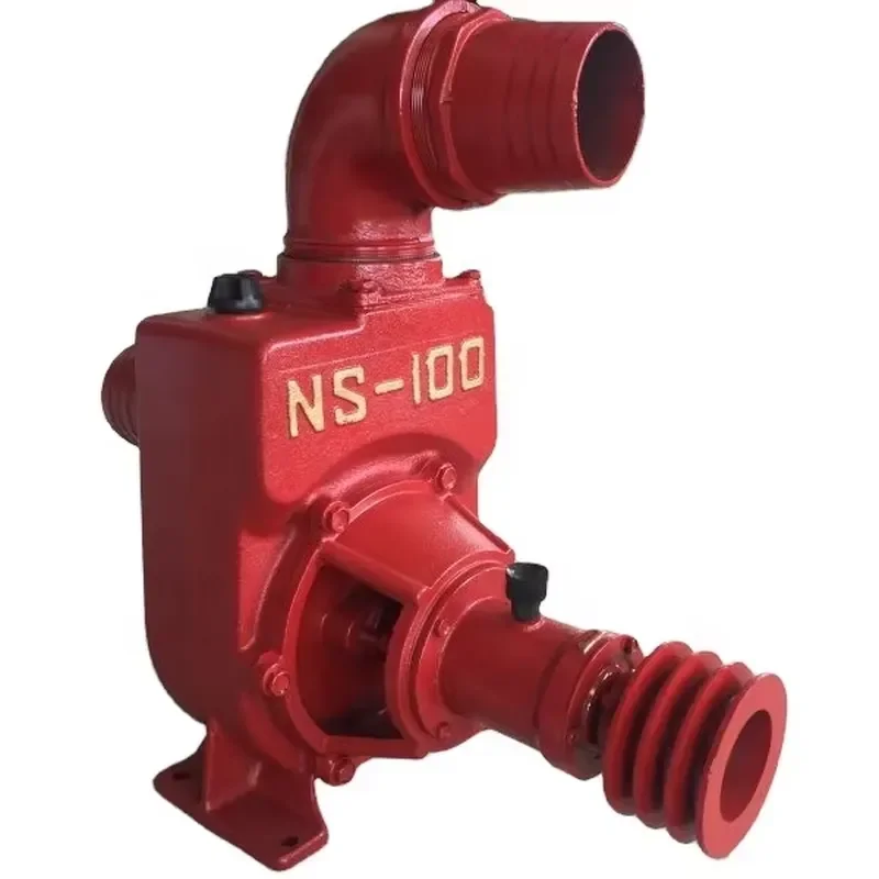 NS100 4 Inch 100mm Inlet Outlet Packing Seals Mud Water Pump Self Priming Pump for Agricultural Irrigation