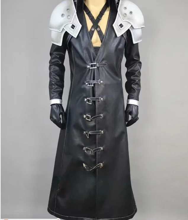 

2025 Fantasy VII 7 Sephiroth Deluxe Edition Cosplay Uniform Suit Full Set Men's Halloween Costumes Custom-made Express Shipping