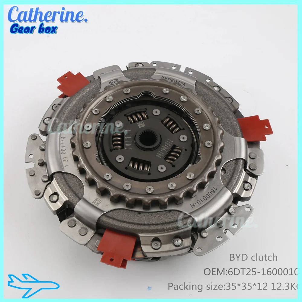 مجموعة القابض الأصلية لقطع غيار السيارات ذات الجودة العالية لـ BYD L3F3G5G6 L3/F3/G5/G6 6DT25-1600010