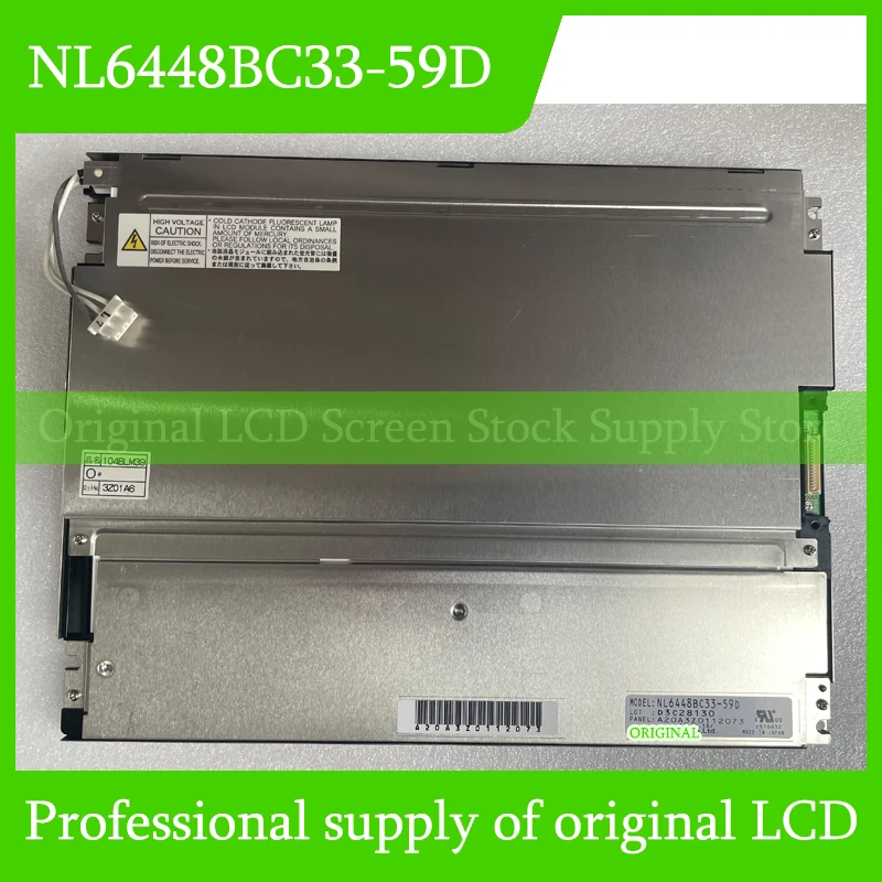 

NL6448BC33-59D 10.4 Inch Original LCD Display Screen Panel for NLT Brand New and Fast Shipping 100% Tested