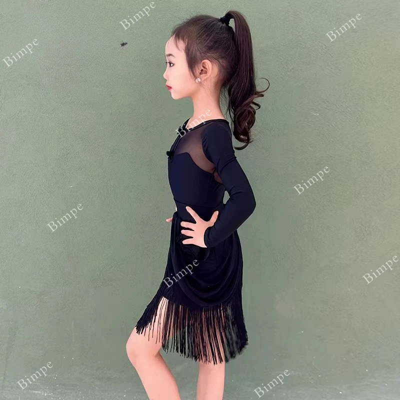 child-standard-rumba-samba-latin-dance-costume-girls-black-fringe-latin-dance-dress-girls-ballroom-dance-competition-dresses-kid