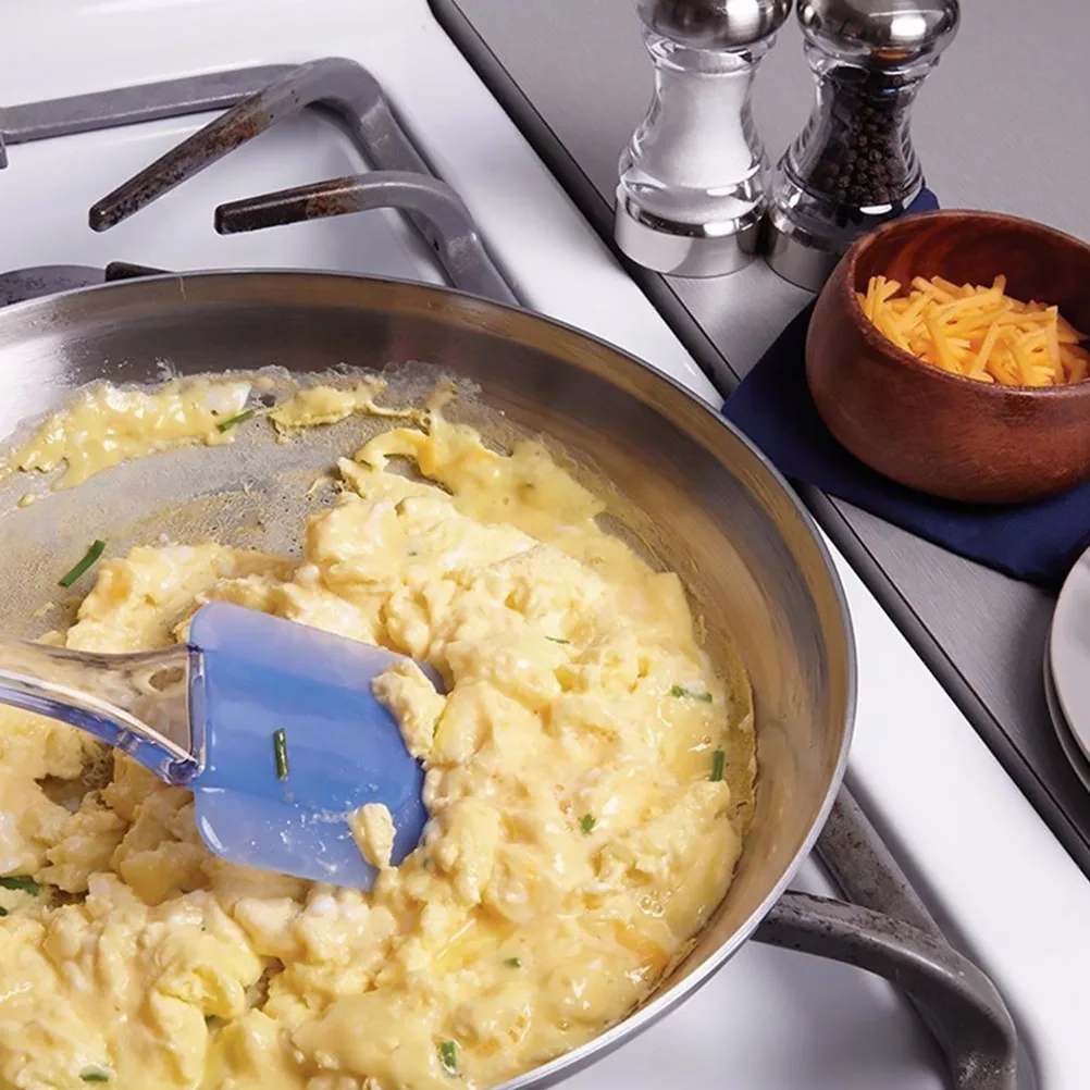 

3pcs Silicone Spatulas Set Non-Stick Heat Resistant Kitchen Utensils Baking Tools For Cake Chocolate Dessert Cooking \N(122