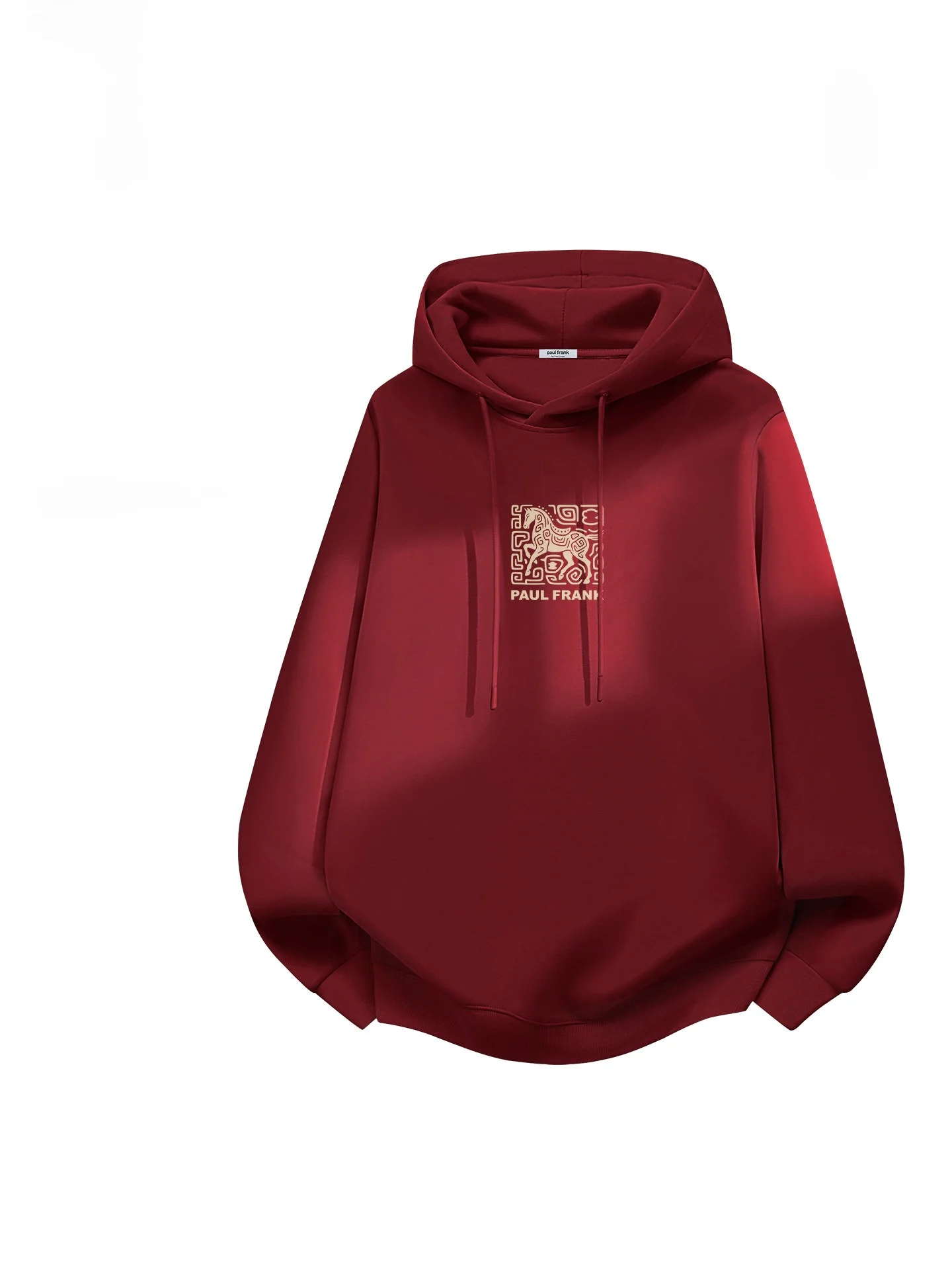 

Monkey Hooded Sweatirt Fce Lined New Year Luy Year Year Men's Spring Thiened Breathable Wear Resistant