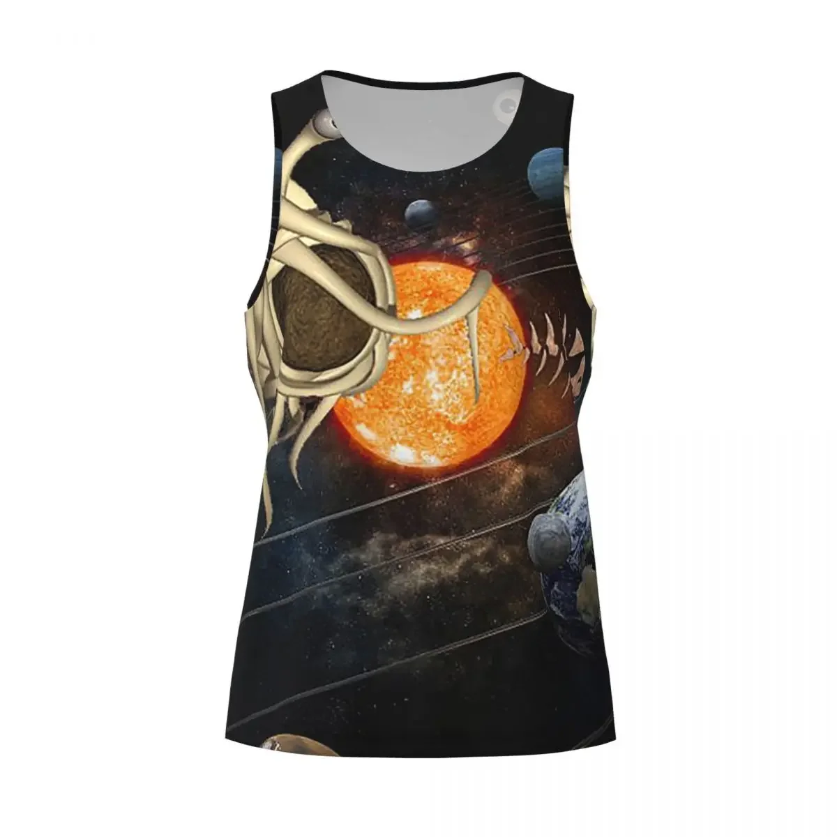 Quick Dry The Flying Spaghetti Monster Flying Spaghetti Monsterism FSM Gym Tank Muscle Sleeveless Shirt Bodybuilding Vest