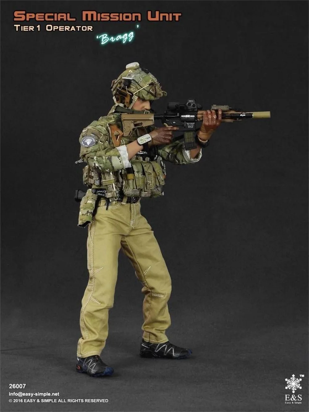 

1/6 Easy&Simple ES 26007 SMU Tier-1 Operator Version A Soldier Full Set Action Figure Gift For Fans Collectable