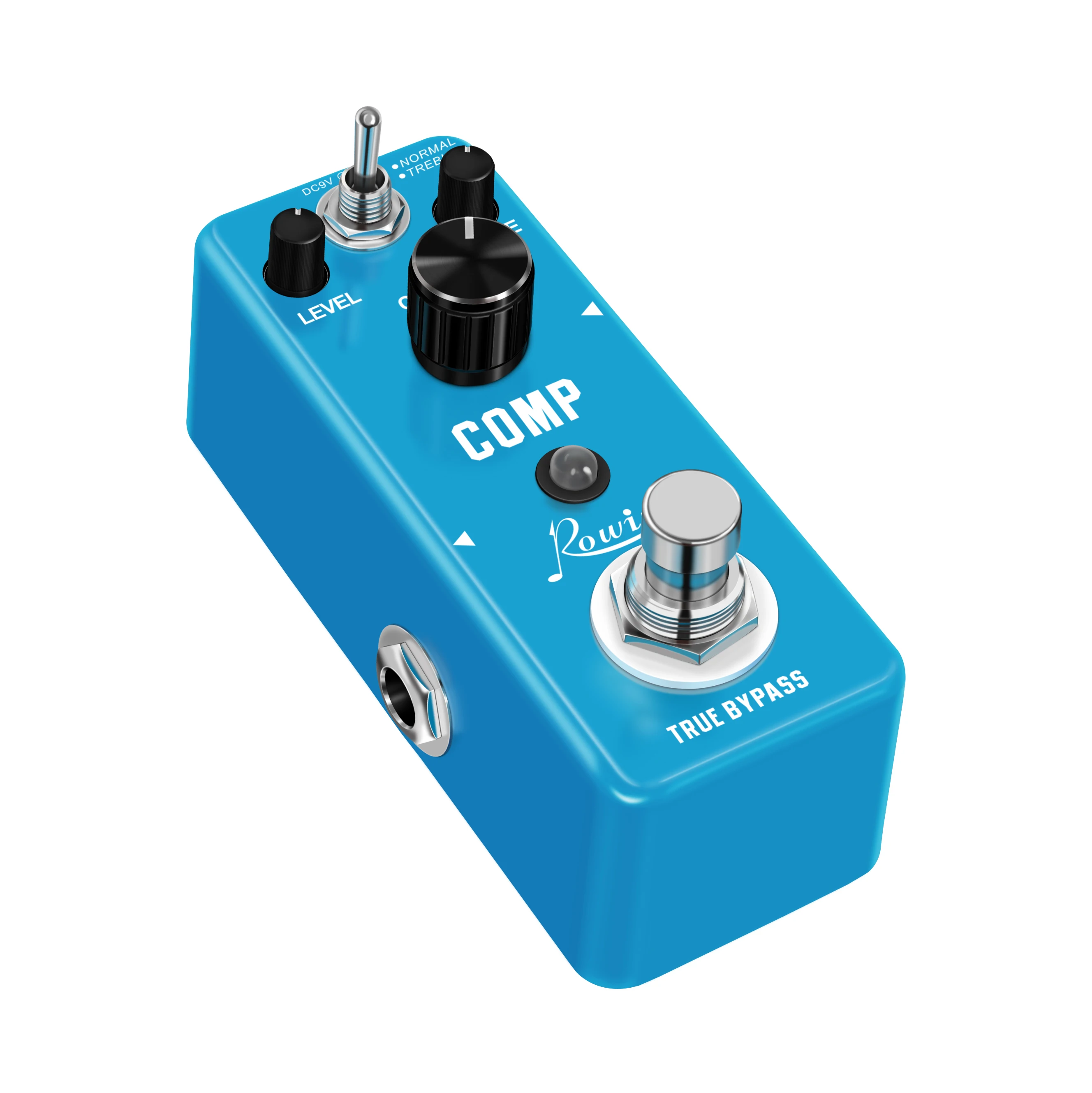 Rowin Guitar Compressor Pedal Analog Comp Effect Pedals For Electric Guitar Classic Studio Grade Compressors  True Bypass