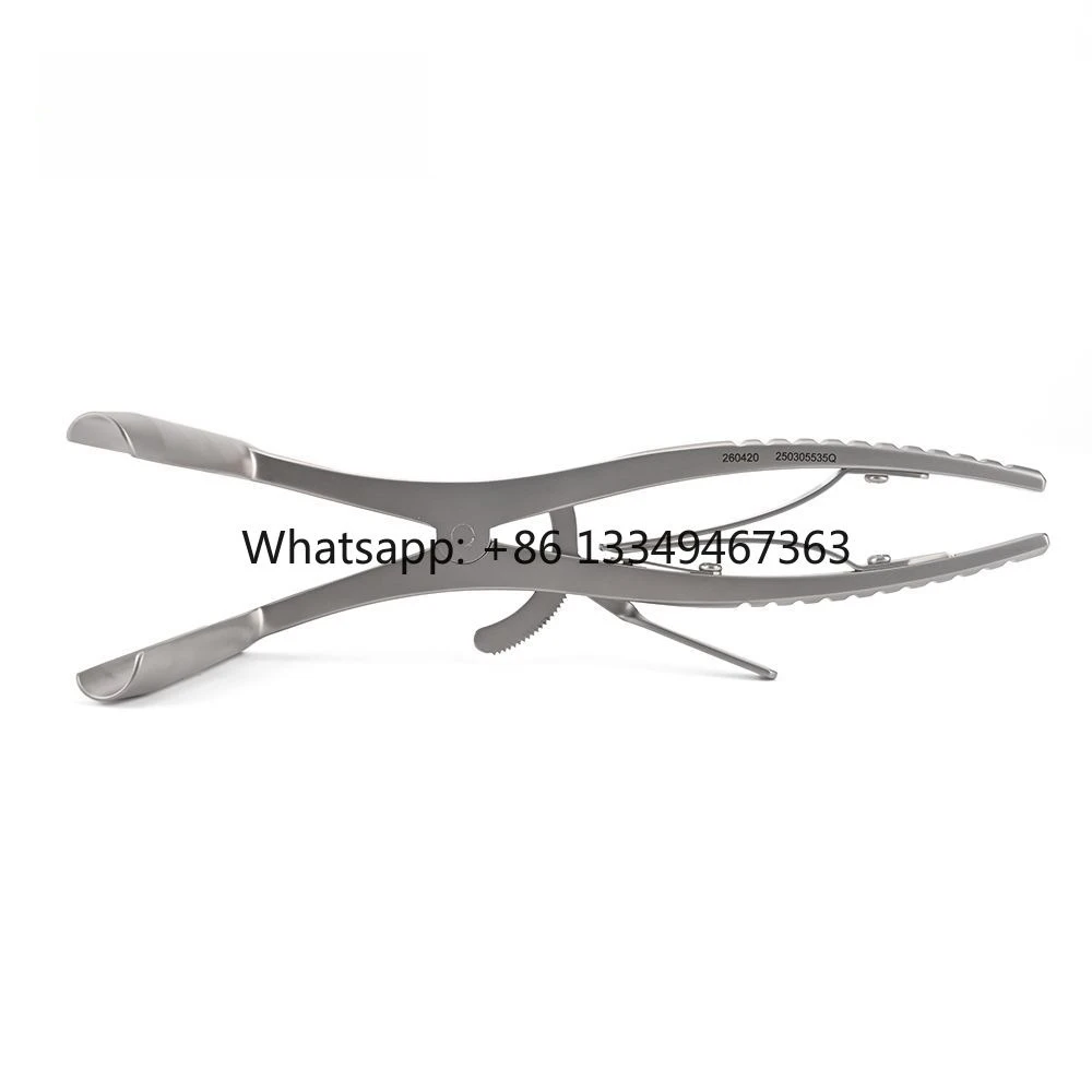 Reusable Two Leaf Sternal Retractor for Thoracic Surgery,Medical Stainless Steel Surgical