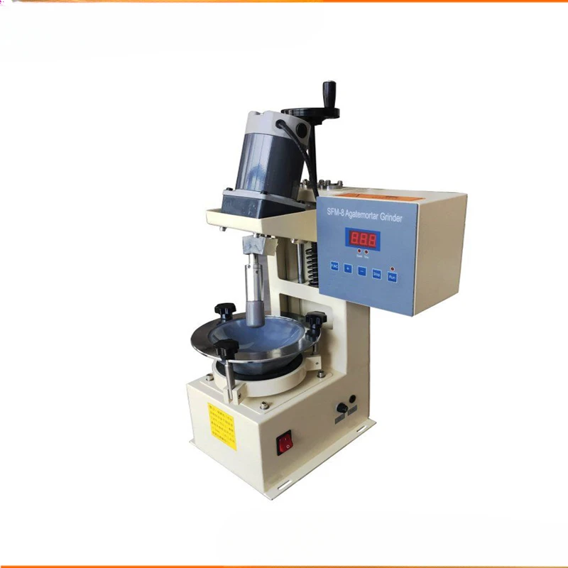 Automatic Desktop Grinder Machine with Agate Mortar And Pestle For Lab Research