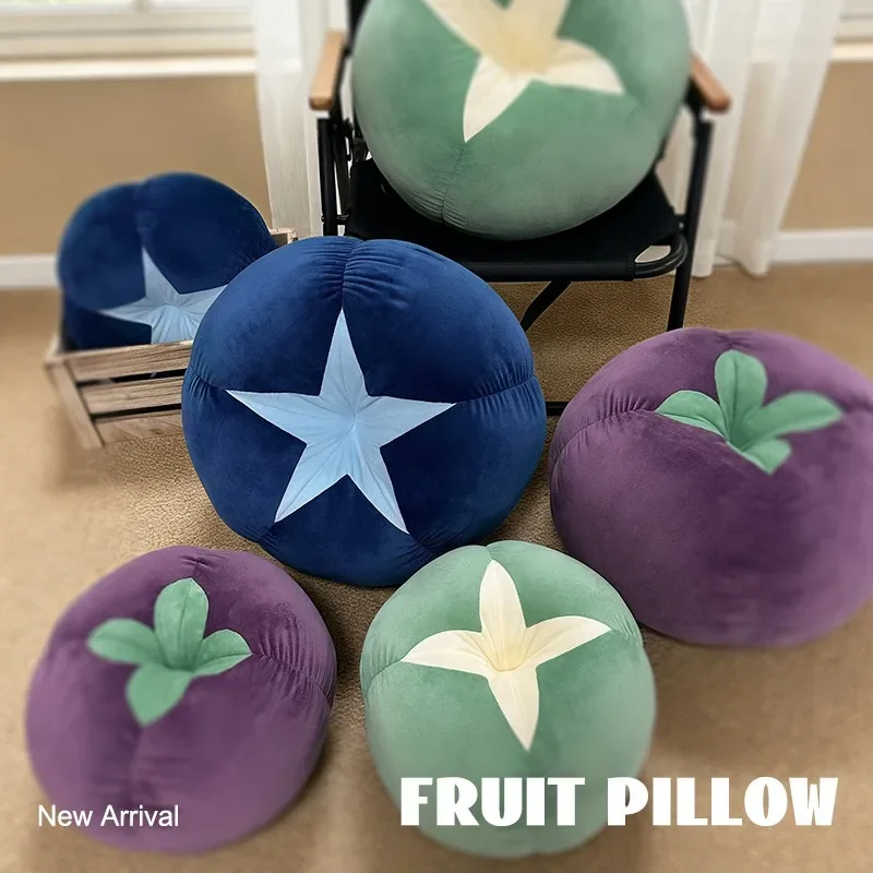 New medieval fruit throw pillow seat cushion plush toy sofa cushion bed pillow ornament birthday gift