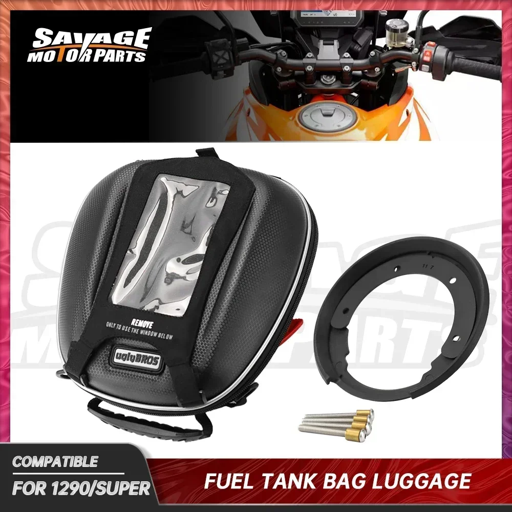 

2024 Fuel Tank Bag For 1050 1090 1190 Super Adventure 1290 Super Duke R/GT ADV Motorcycle Luggage Tanklock Multi-Function Bags