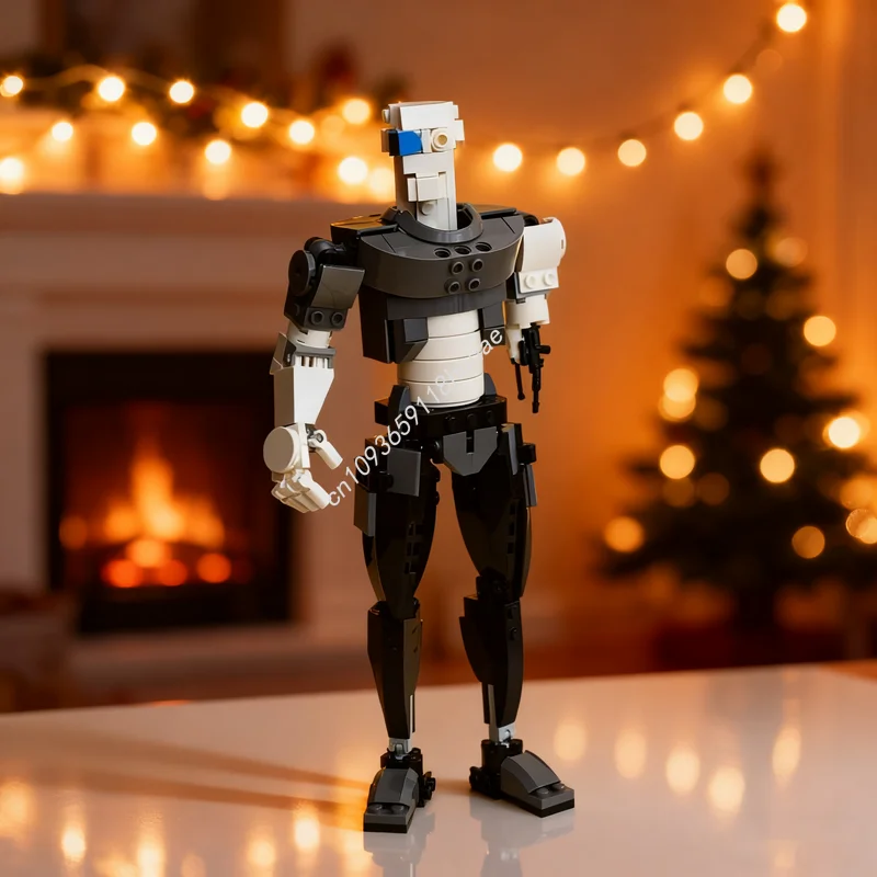 211 قطعة MOC سايبورغ الخالق الخبراء نموذج اللبنات العمارة تجميع هدية الكريسماس لتقوم بها بنفسك فكرة التعليم اللعب الطوب الاطفال #1